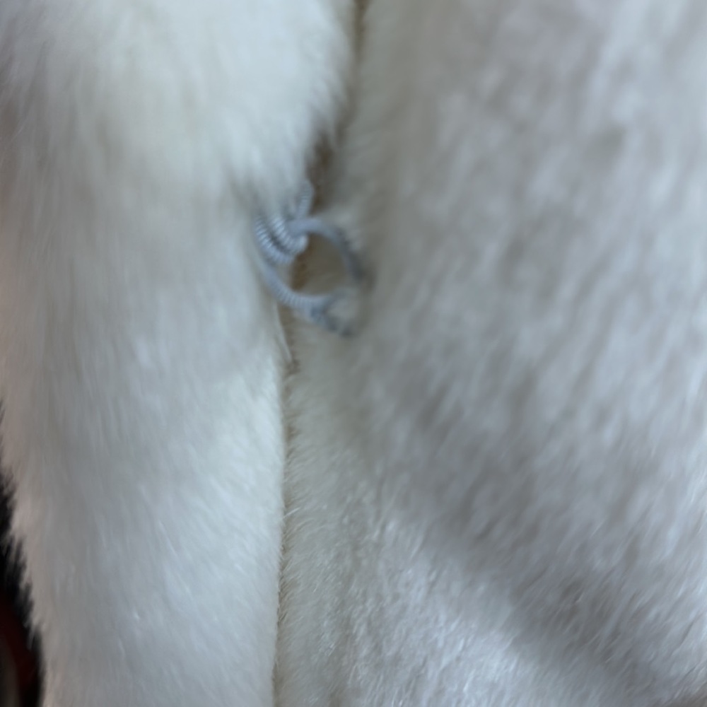 Vintage Item House Inc Faux Fur White Coat NWT - Picture 7 of 12